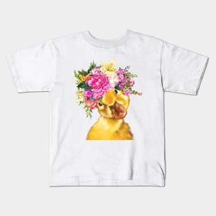 Flower Crown Baby Kids T-Shirt